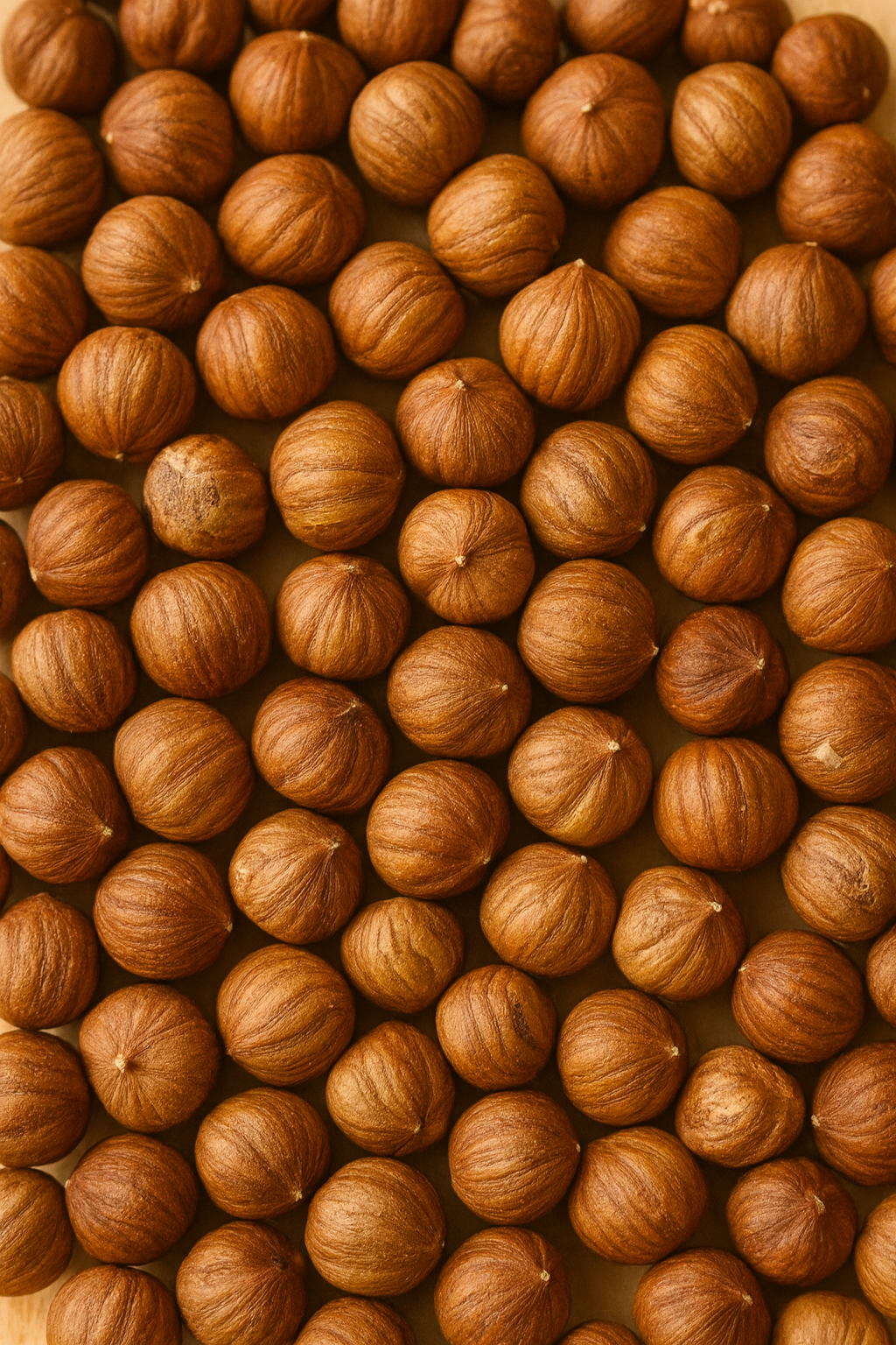 Natural hazelnut kernels
